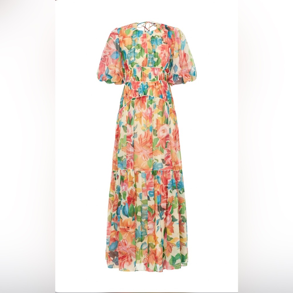 ANTHROPOLOGIE Floral Maxi Dress